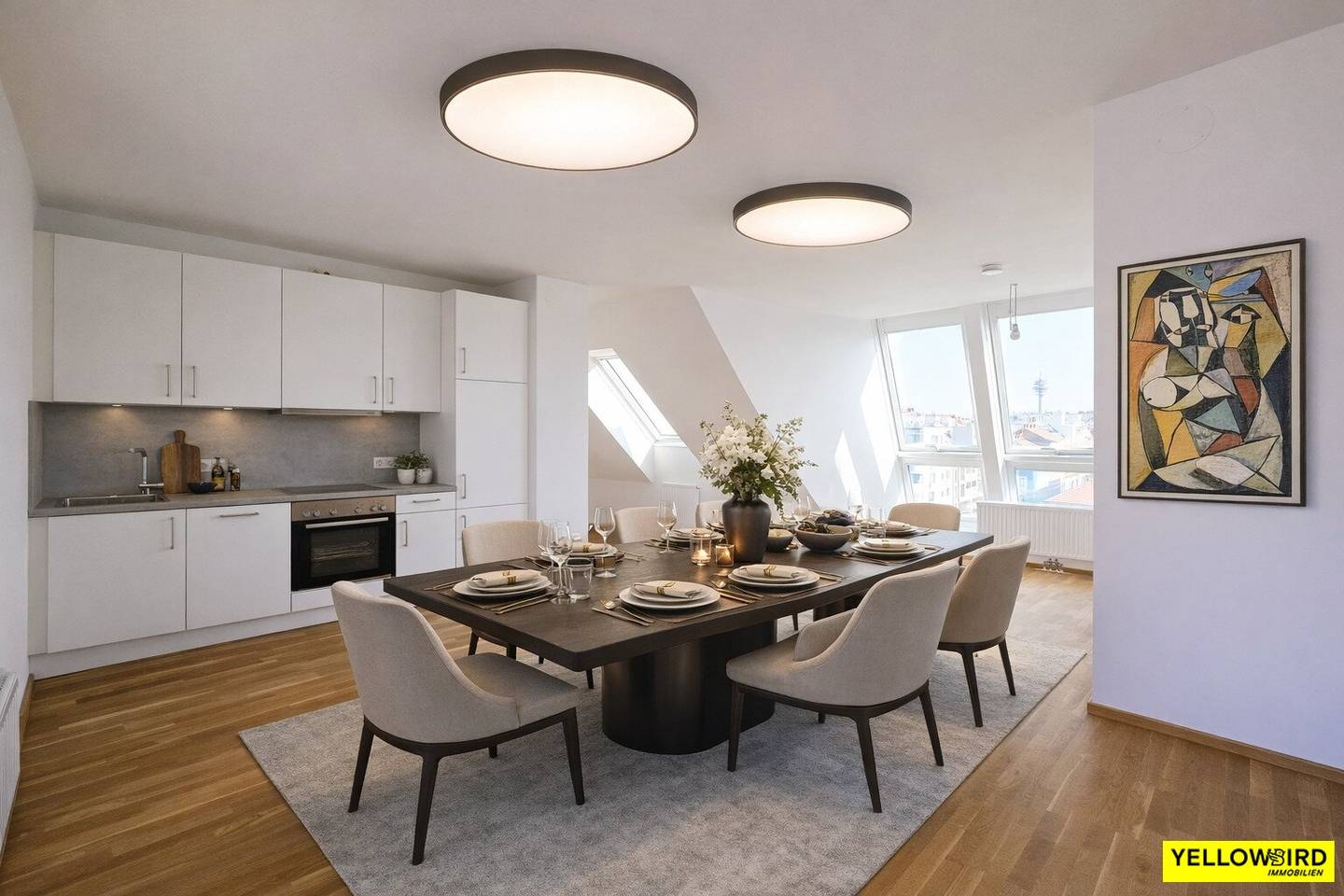Dachgeschosswohnung hochwertig saniert Terrasse