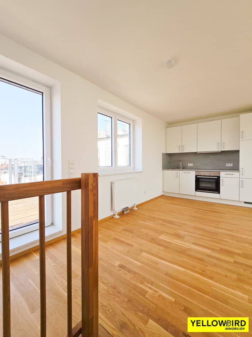 Dachgeschosswohnung hochwertig saniert Terrasse