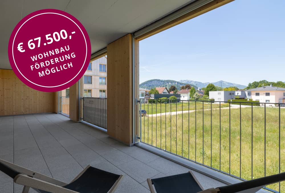 Maisonette apartment new build with 3 terraces