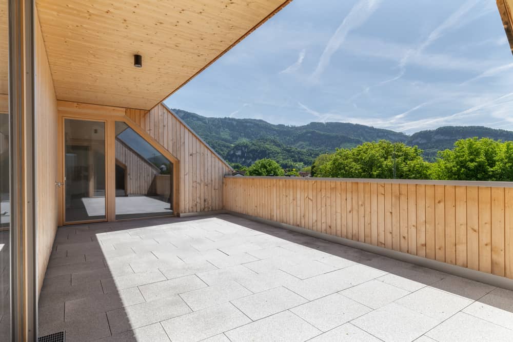 Dachgeschosswohnung with West Terrace First Occupancy