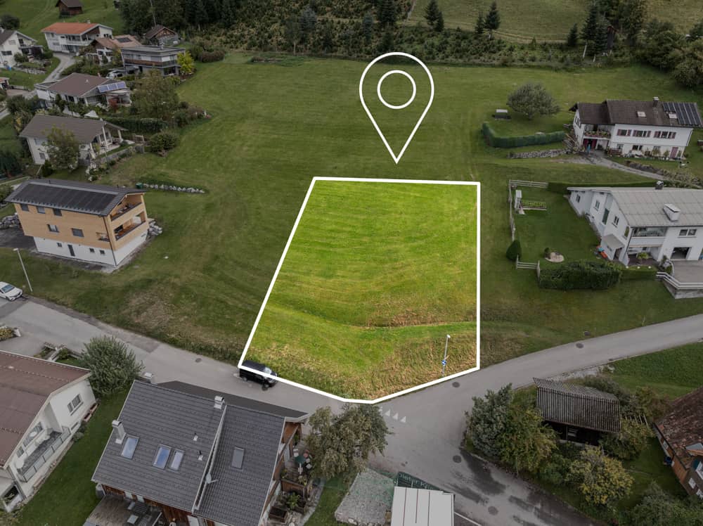 Exklusives 702 m² Grundstück Dornbirn