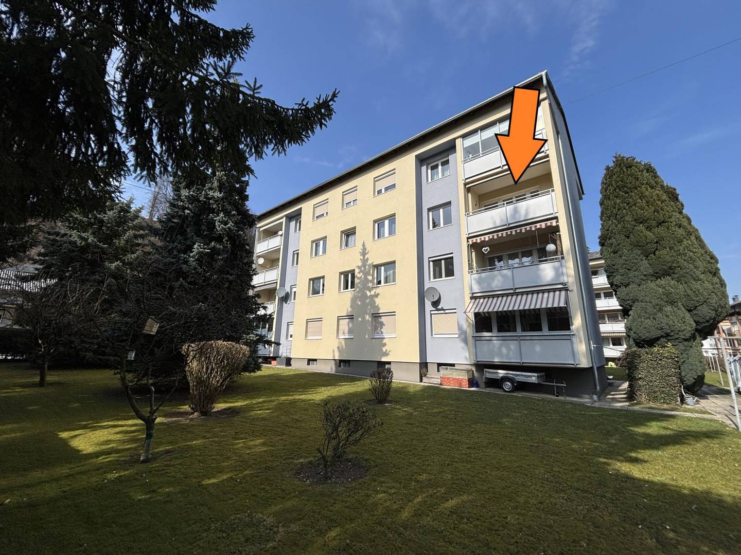 Wohnung sonnige Loggia nach Süden gute Lage