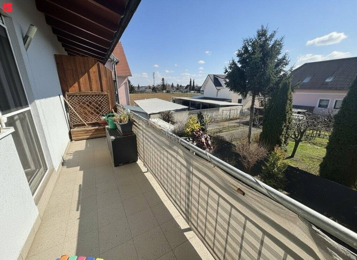 Wohnung Zentral gelegen Sonniger Balkon mit Grünblick