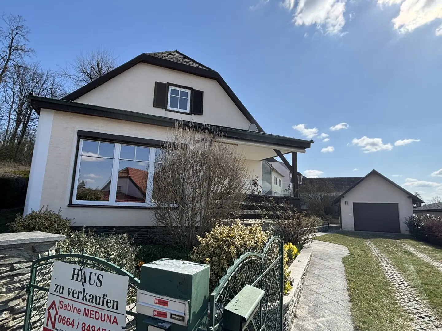 Charming single family house with view of Güssing Castle