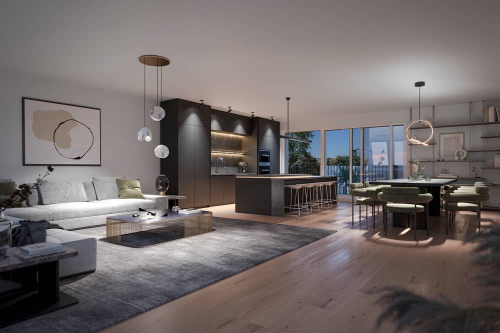 Penthouse mit privatem Pool und drei Terrassen