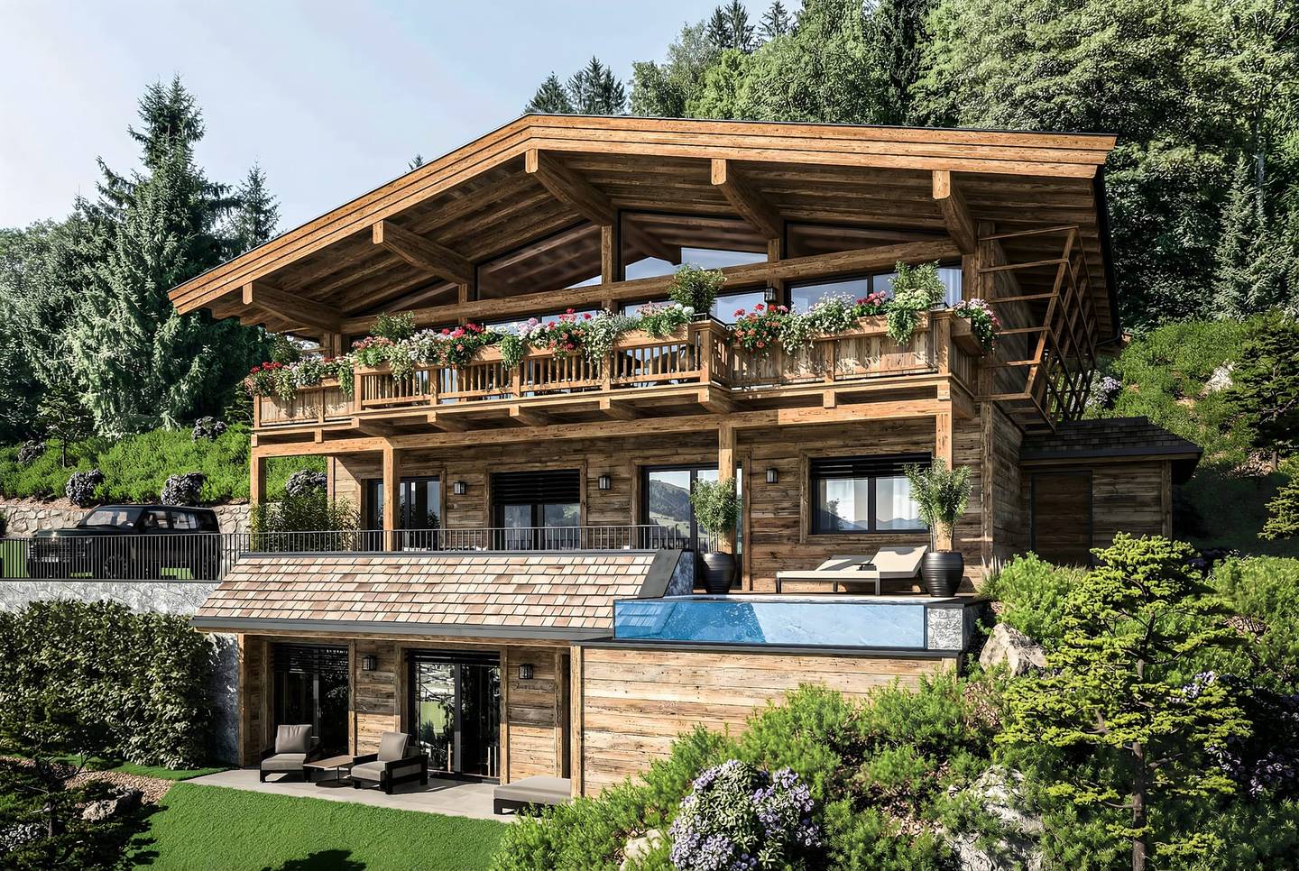 Neubauchalet Panoramalage Kirchberg