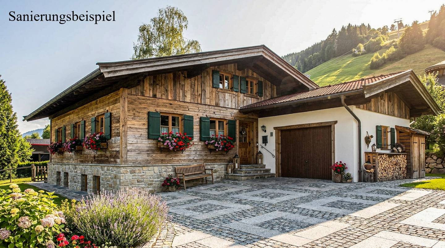 Landhaus an Skipiste Jochberg
