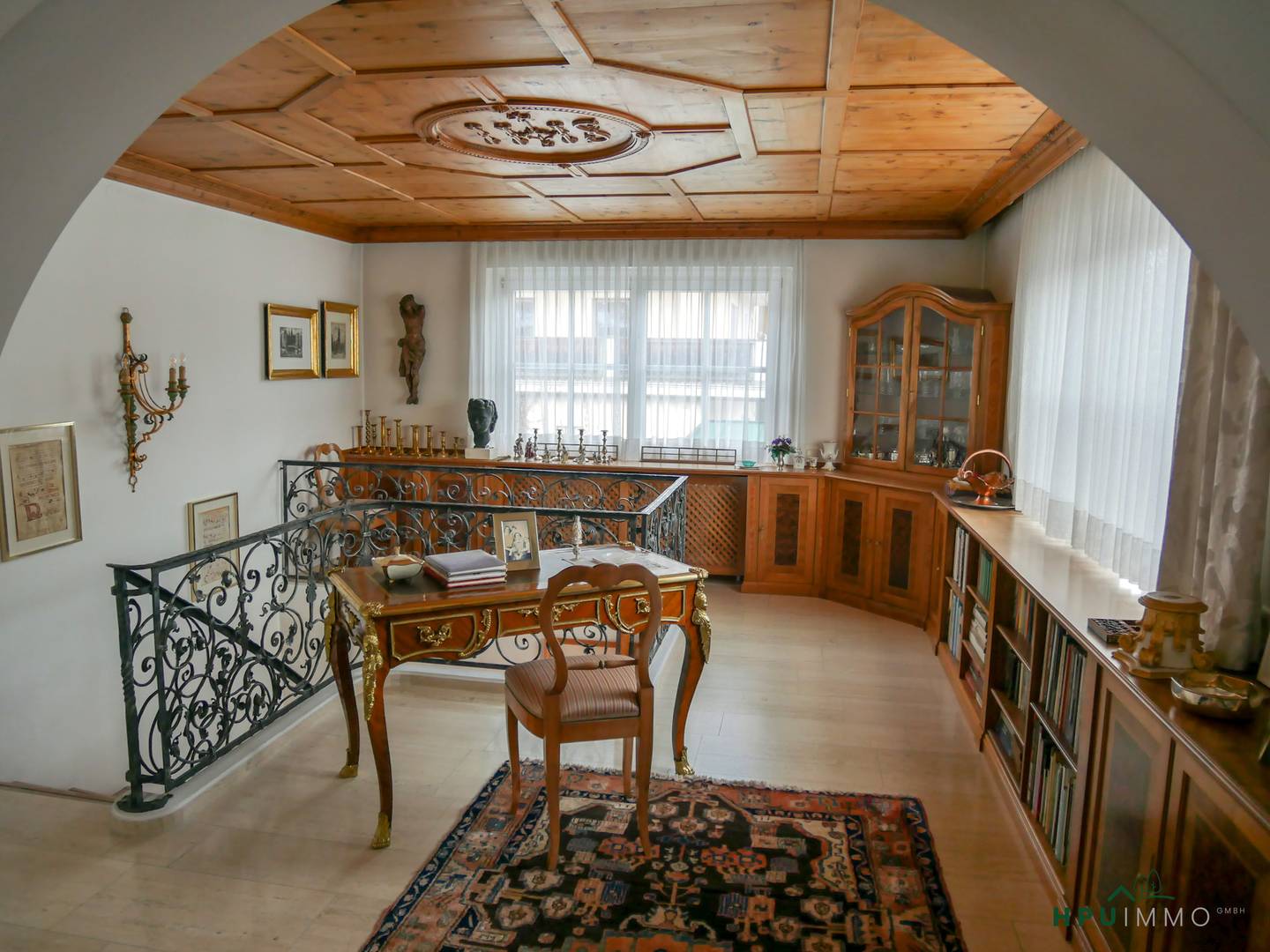 Wohnung mit Garten und Terrassen im Zentrum