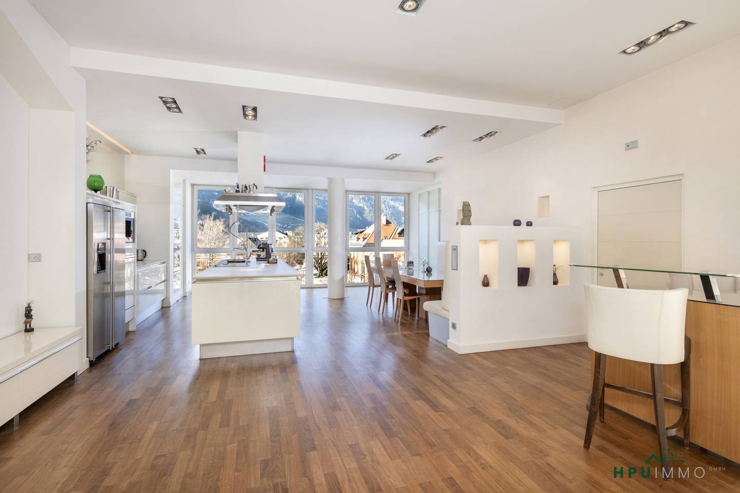 Dachgeschosswohnung Panoramablick Kurpark