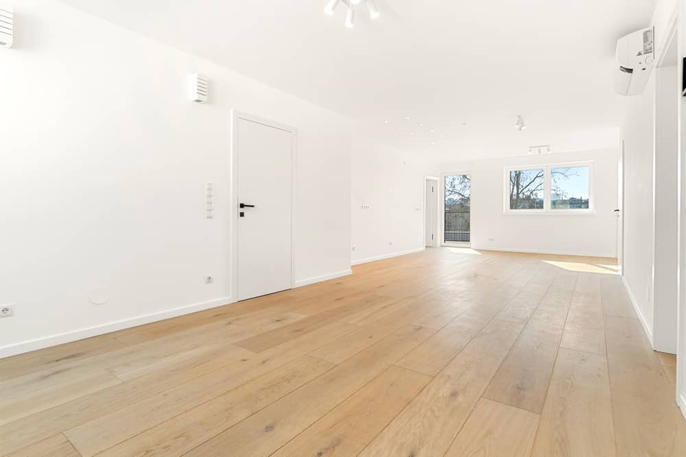 Dachgeschosswohnung mit Balkon und Blick