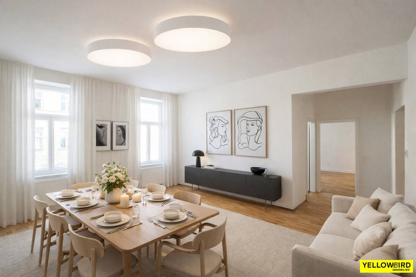 Wohnung saniert ruhige Lage nahe Waldmüllerpark