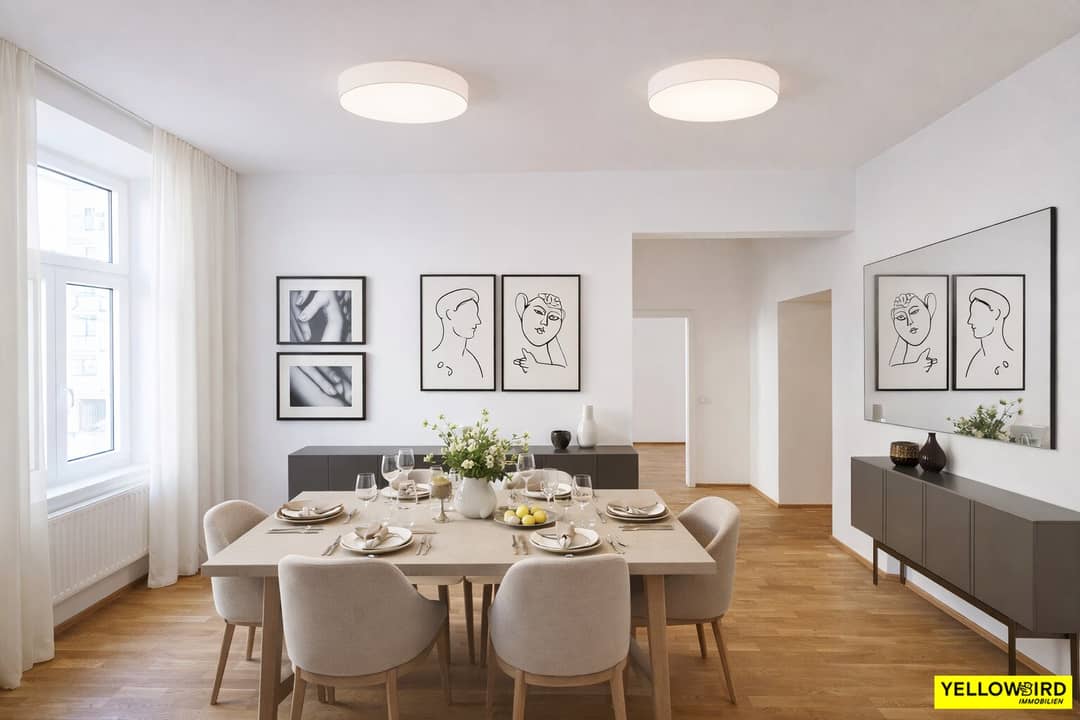Wohnung hochwertig saniert Altbau ruhige Lage