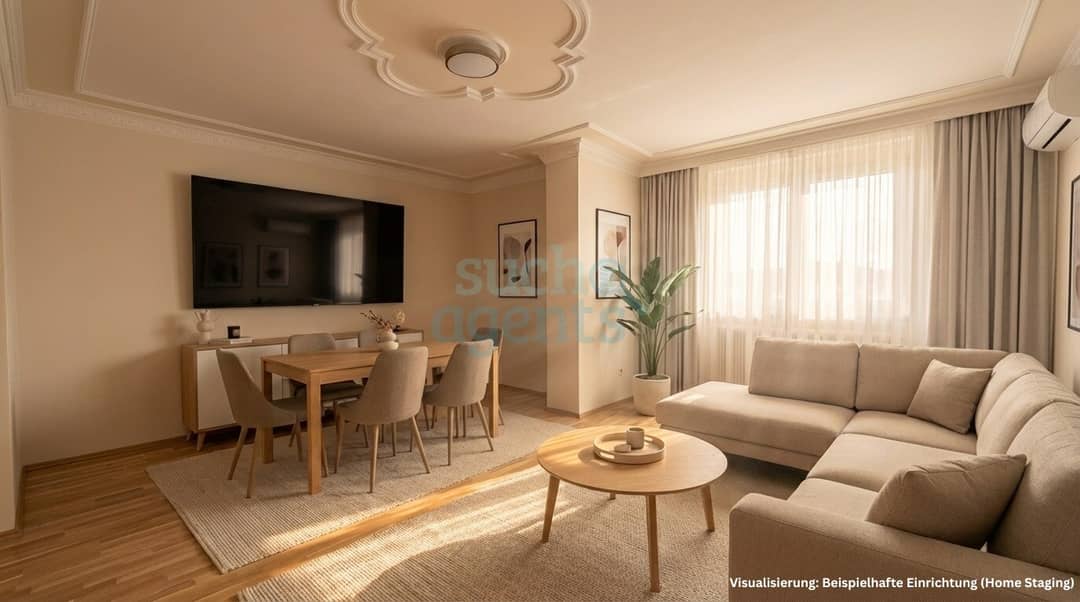 Modernisierte 3-Zimmer-Wohnung in Linz