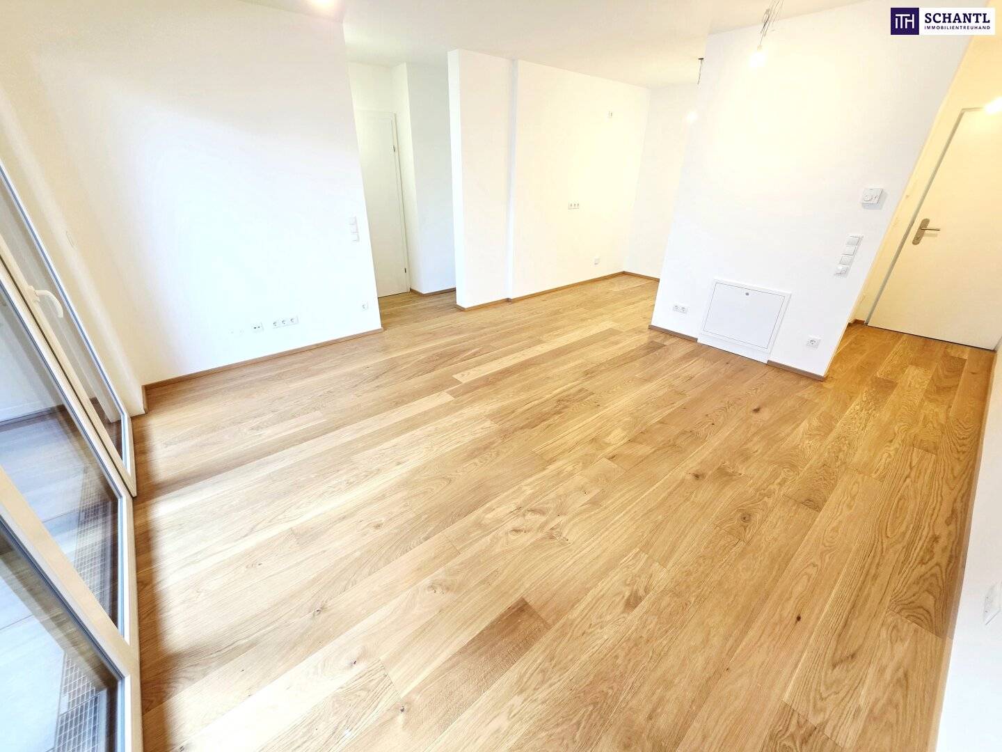 Hofseitige Wohnung mit Grünblick und Balkon