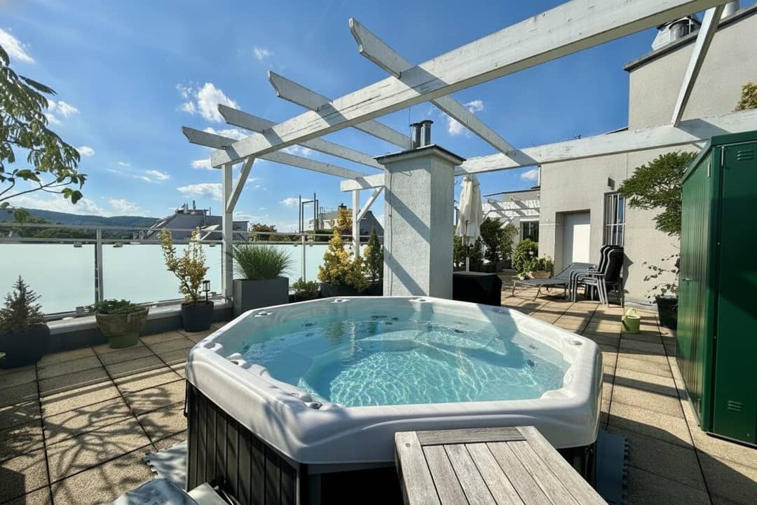 Wohnung mit großer Terrasse und Liftzugang