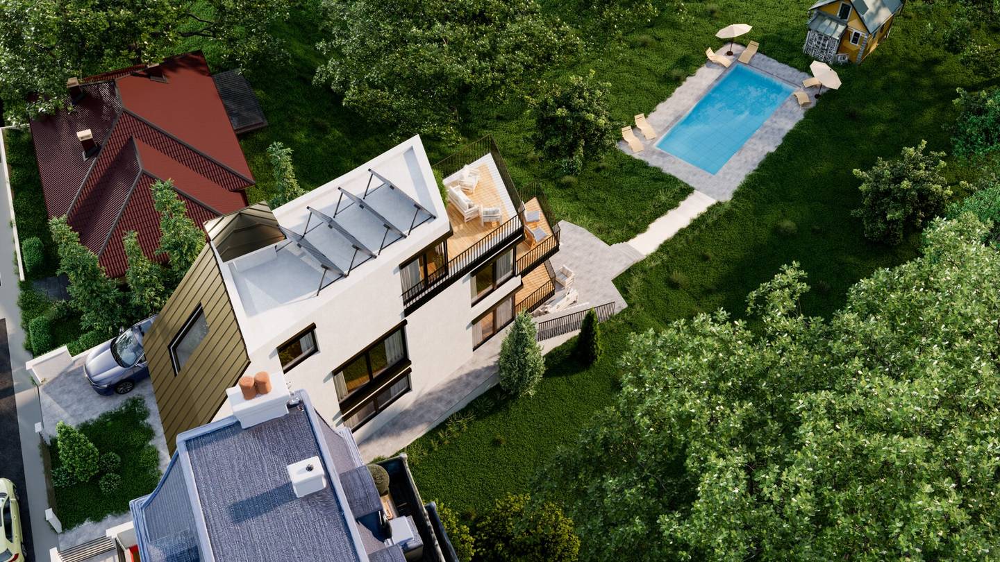 New family home with pool, 1170 Vienna