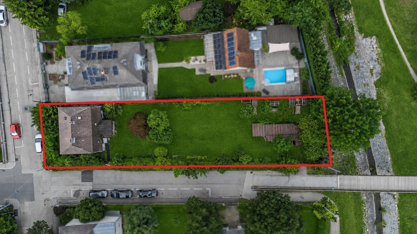 Sonniger Baugrund 969 m² Liesing