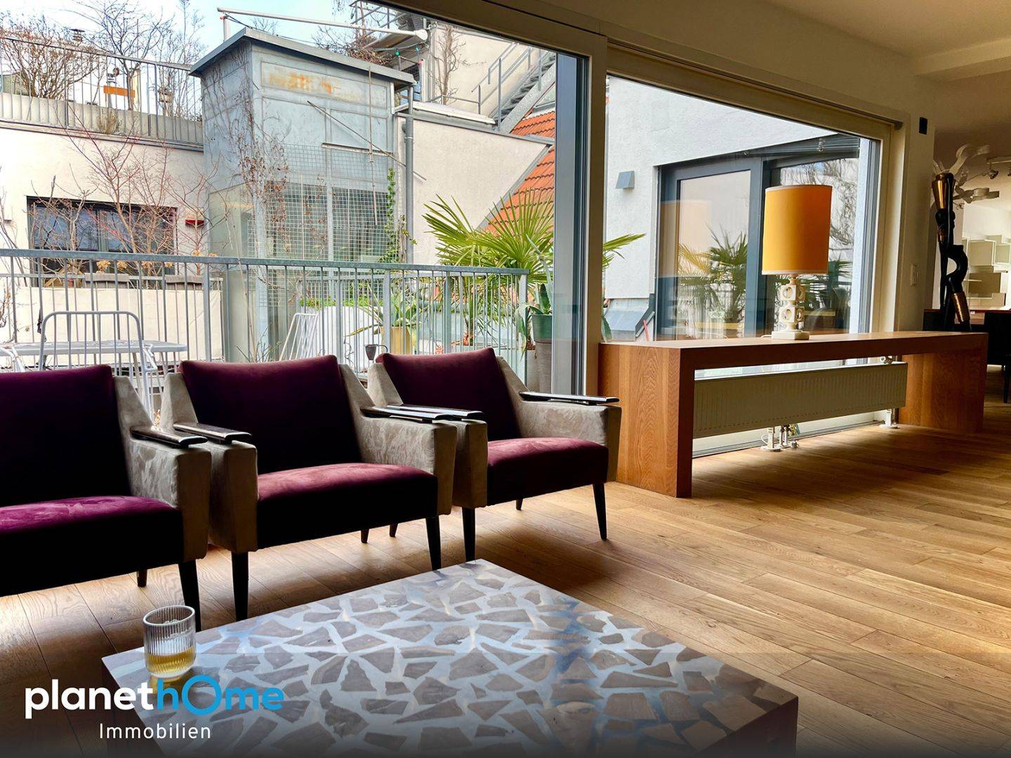 Dachgeschosswohnung nahe Naschmarkt Dachterrasse