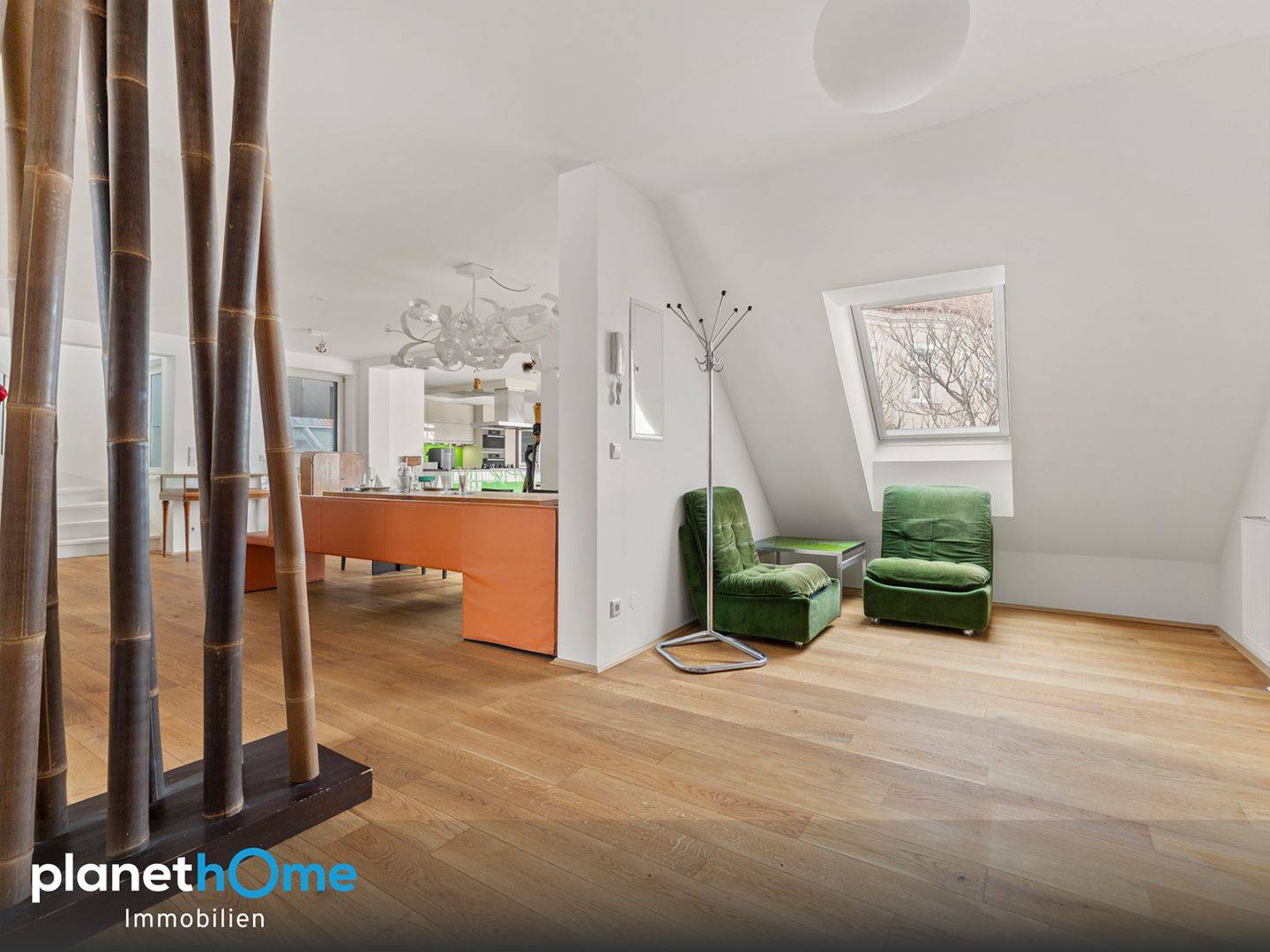 Dachgeschosswohnung nahe Naschmarkt Dachterrasse