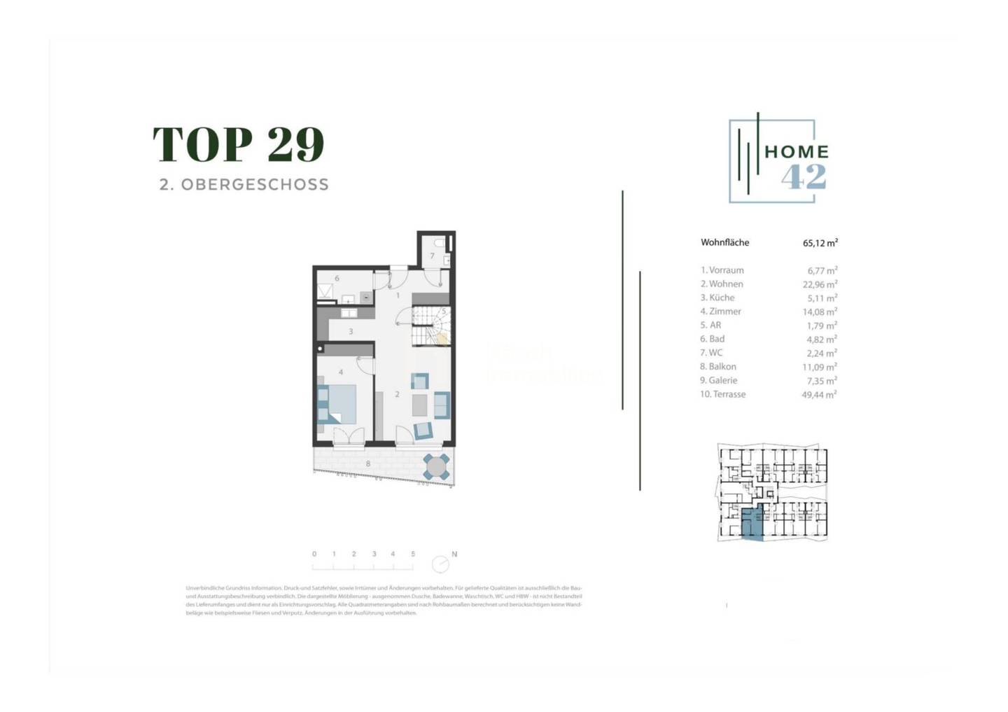 Maisonettewohnung mit Dachterrasse nahe Bahnhof