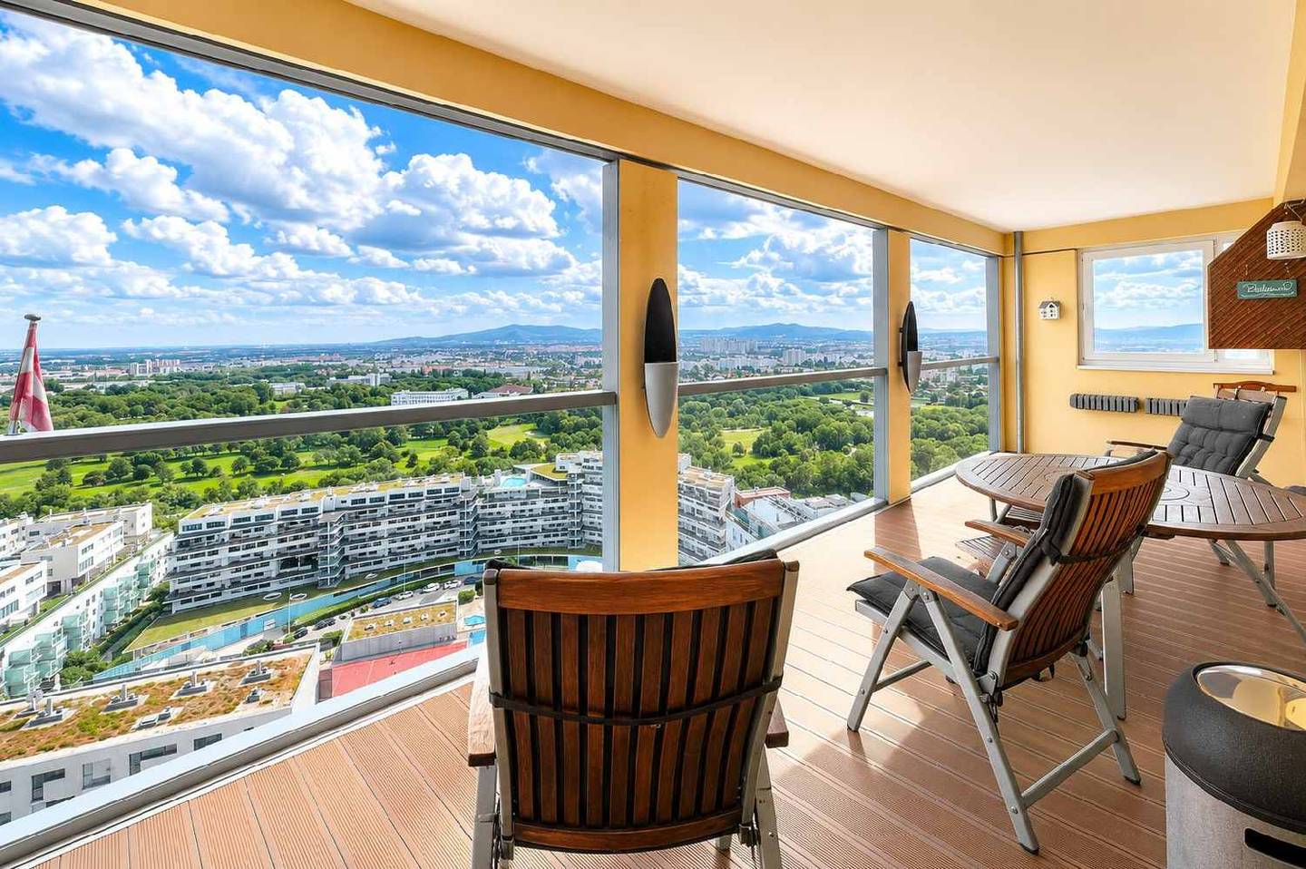 Apartment with large loggia south view
