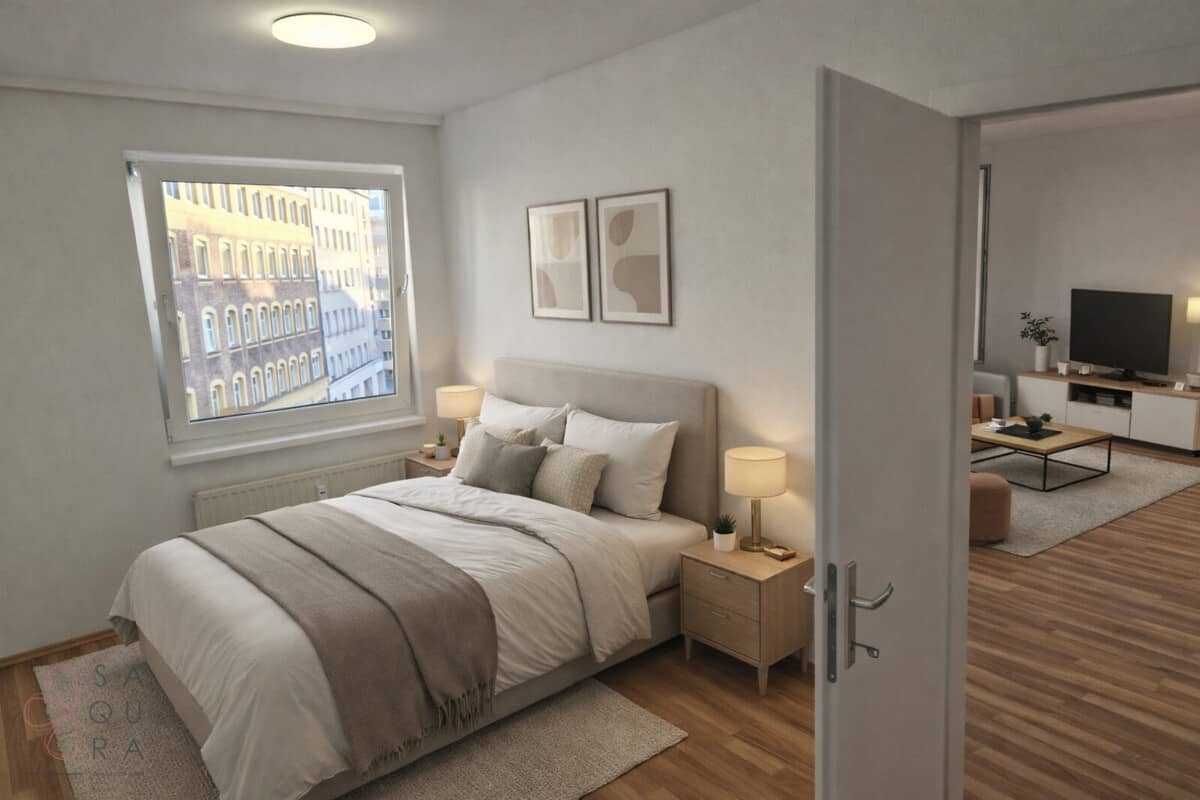 Wohnung am Waldmüllerpark mit Fernblick Aufzug