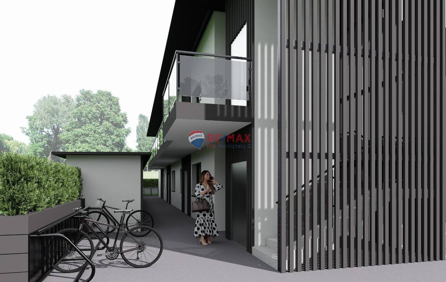 apartment new build terrace balcony commission free