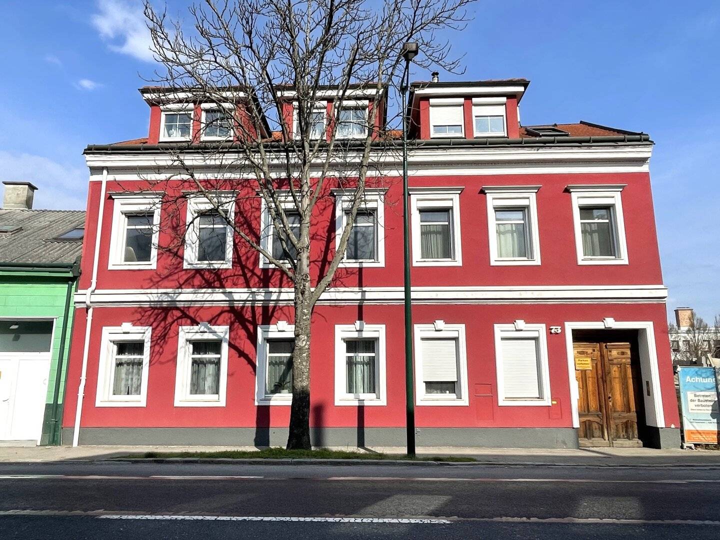 Dachgeschosswohnung Kamin Terrasse