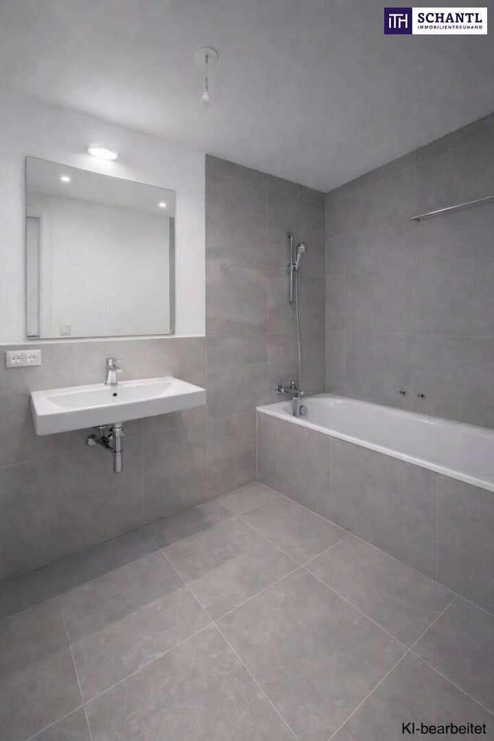 Garden apartment with 300m² garden, Vienna 21
