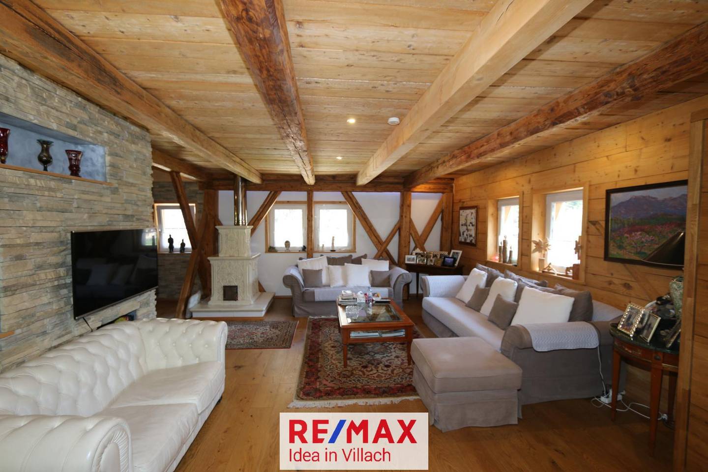 Chalet-Wohnung mit Garten in Bleiberg-Kreuth