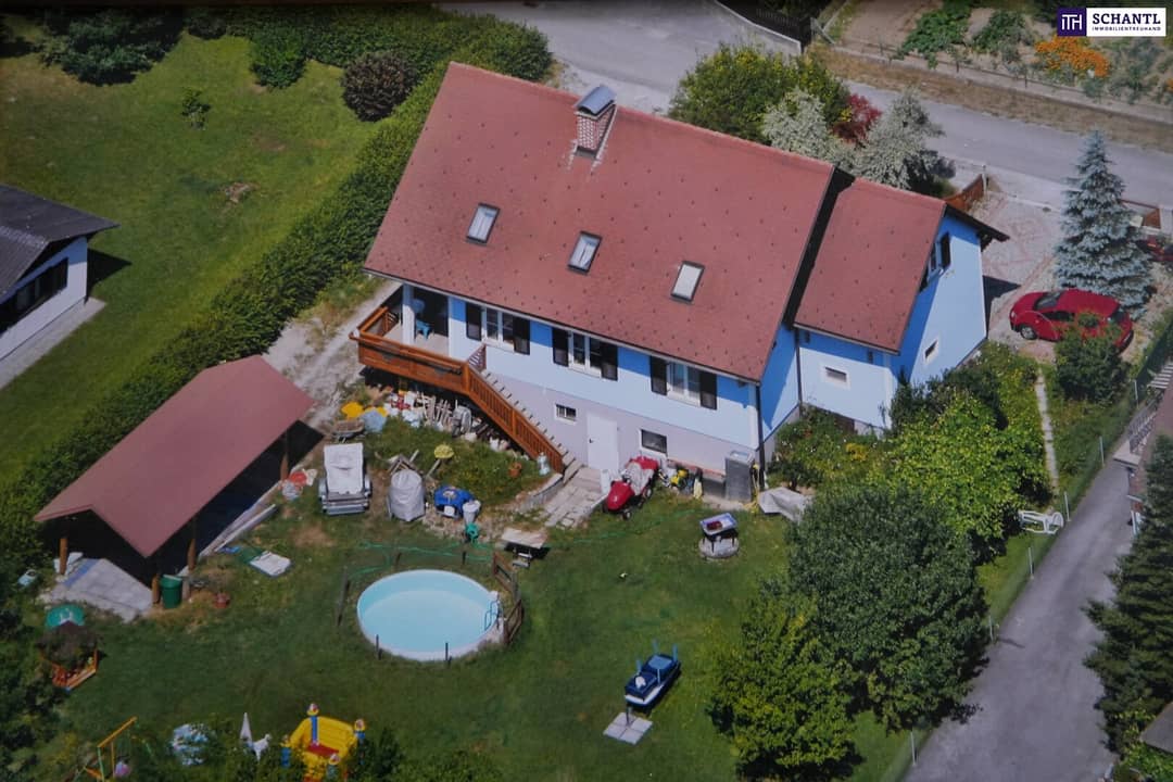 GROSSES POTENZIAL IN EGGERSODRF! Sanierungsbedürftiges Einfamilienhaus mit starkem Entwicklungspotenzial und 1.649 m² Grund