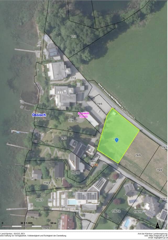 Exklusives Bauland mit Seeblick in Ostriach