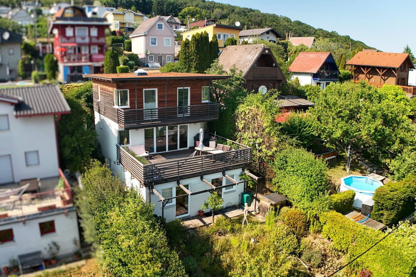 Family Home Satzberg with Panorama View