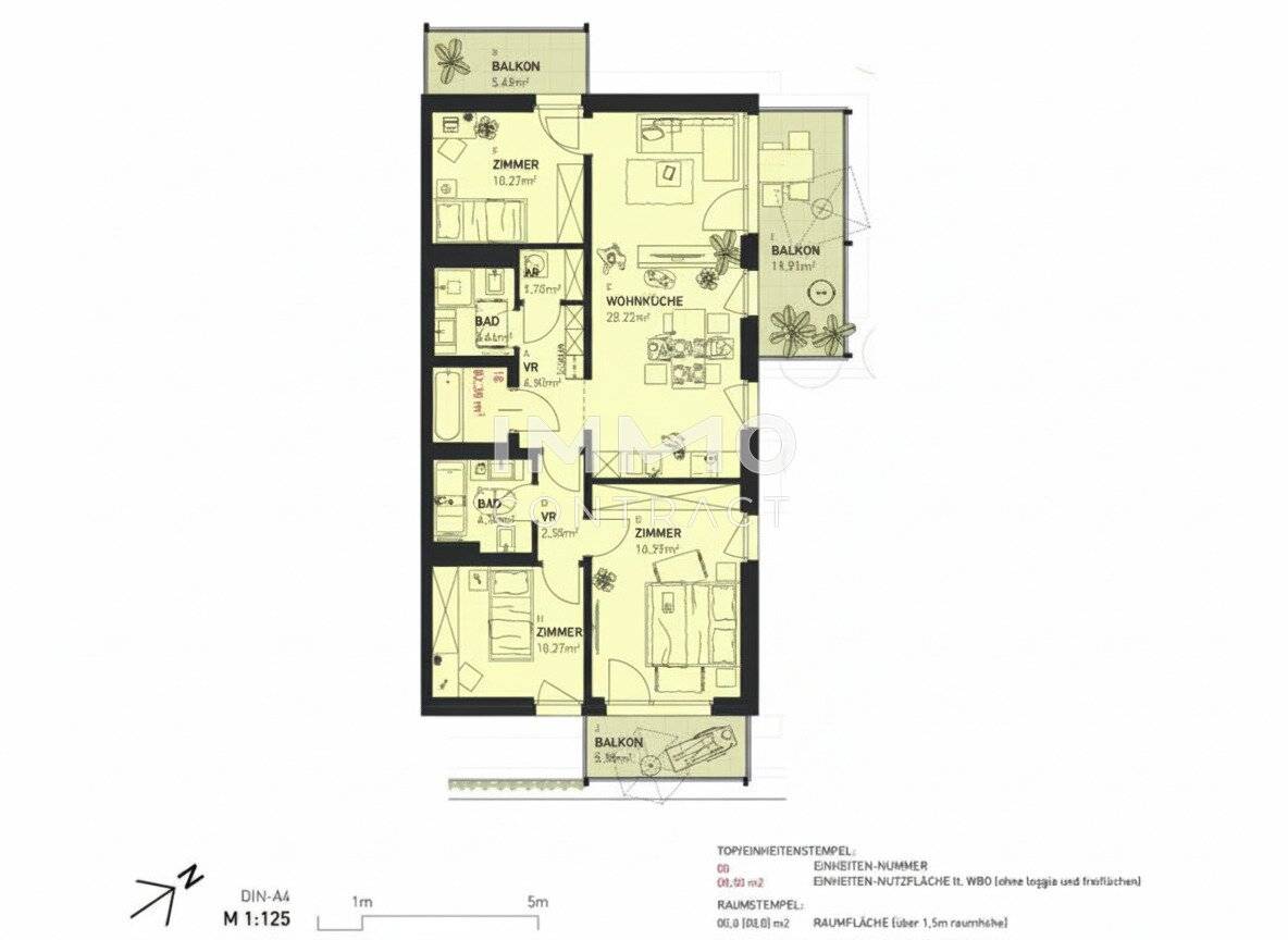 Apartment newly built move in ready large terrace