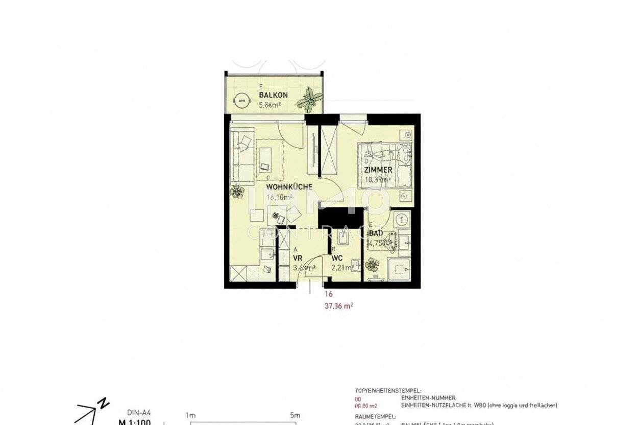 Erstbezug Wohnung mit Terrasse