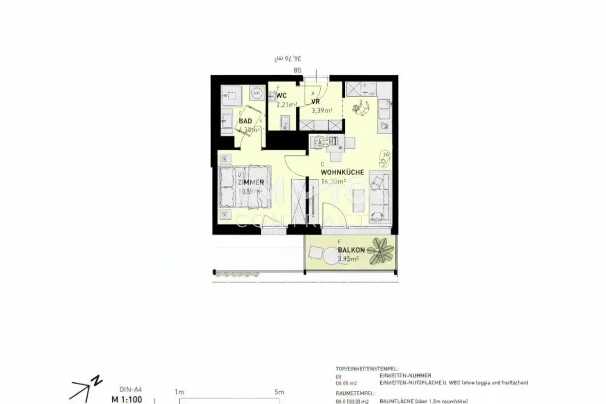 Erstbezug Wohnung mit Terrasse und Tiefgarage