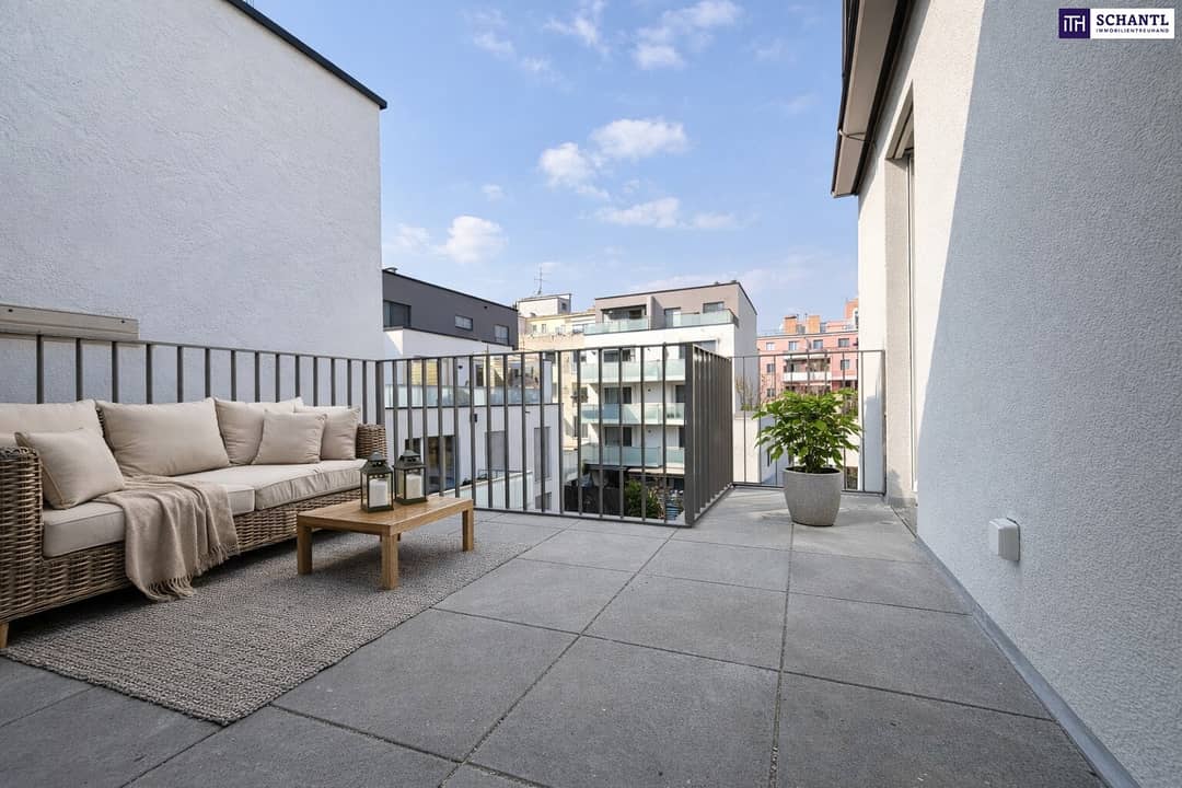 Dachgeschosswohnung Erstbezug Balkon nahe Wien