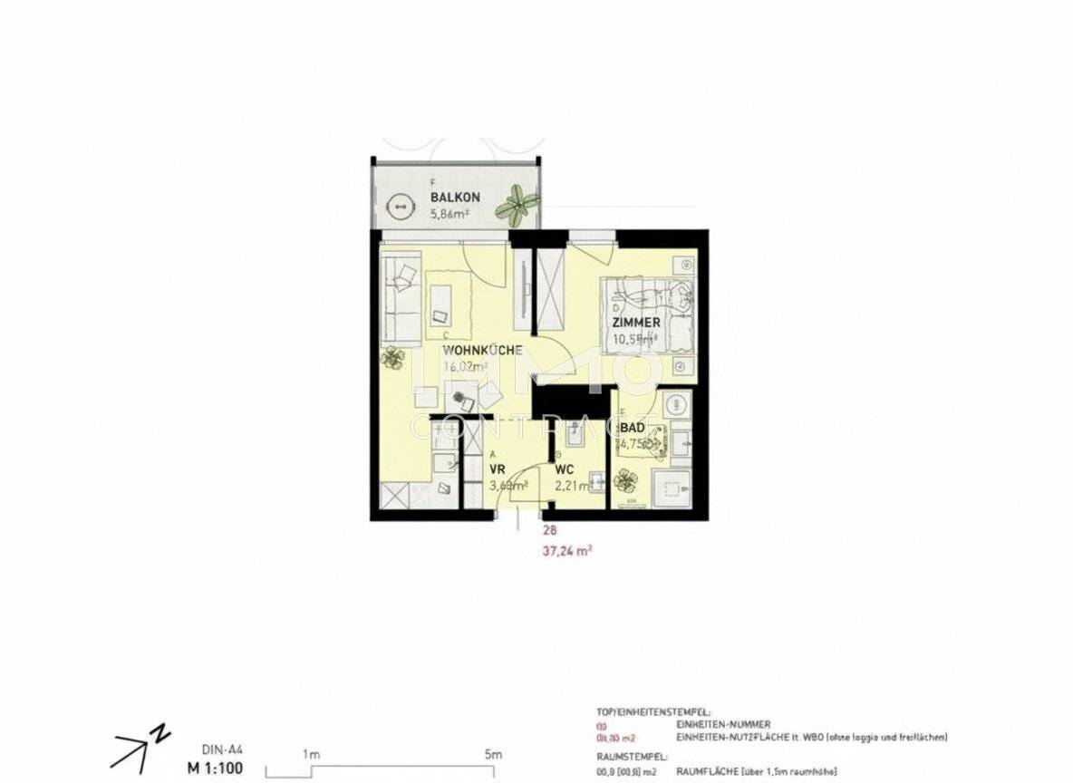Dachgeschosswohnung mit Terrasse Erstbezug 2025