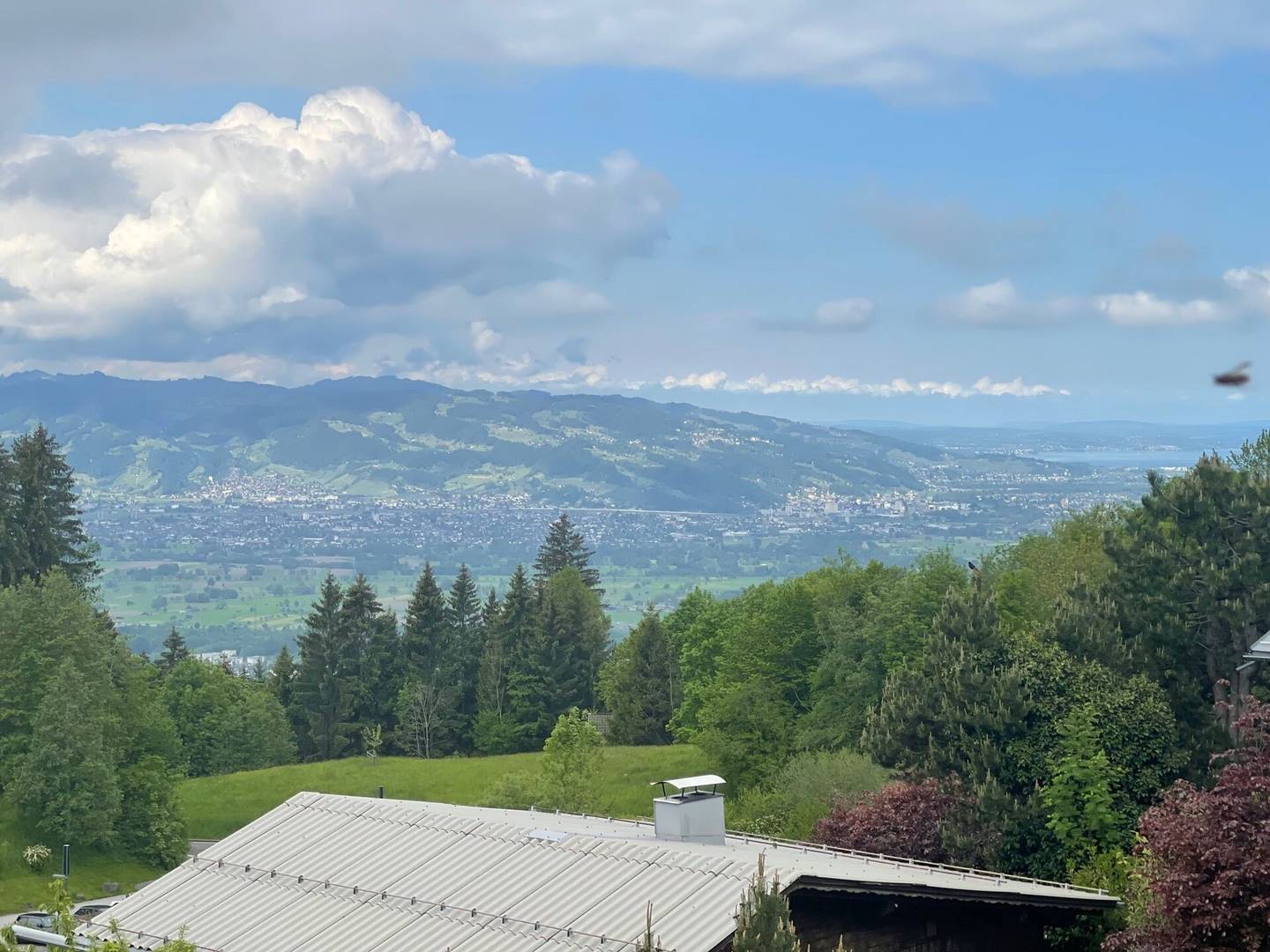 Ferienhaus über Dornbirn Nebelgrenze