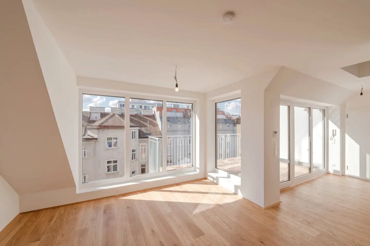 Attic apartment first occupancy with terrace
