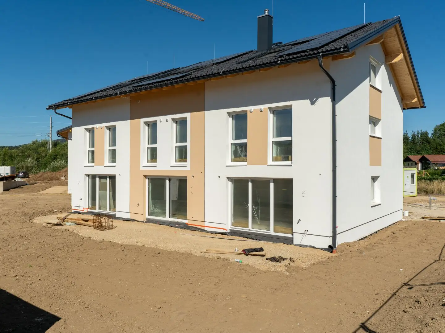 Bauabschnitt 1 in Fertigstellung