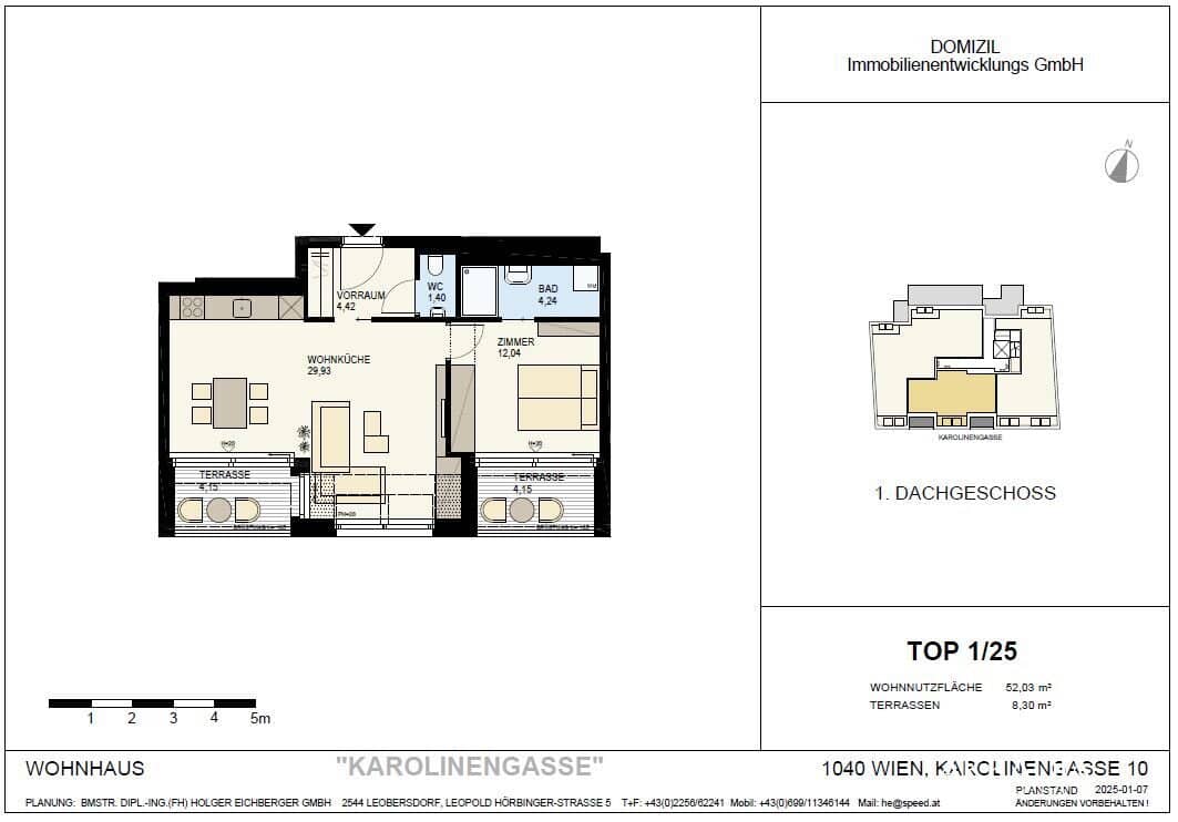 Apartment new in top location near Belvedere