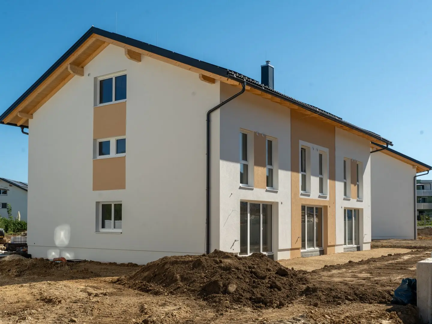 Bauabschnitt 1 in Fertigstellung