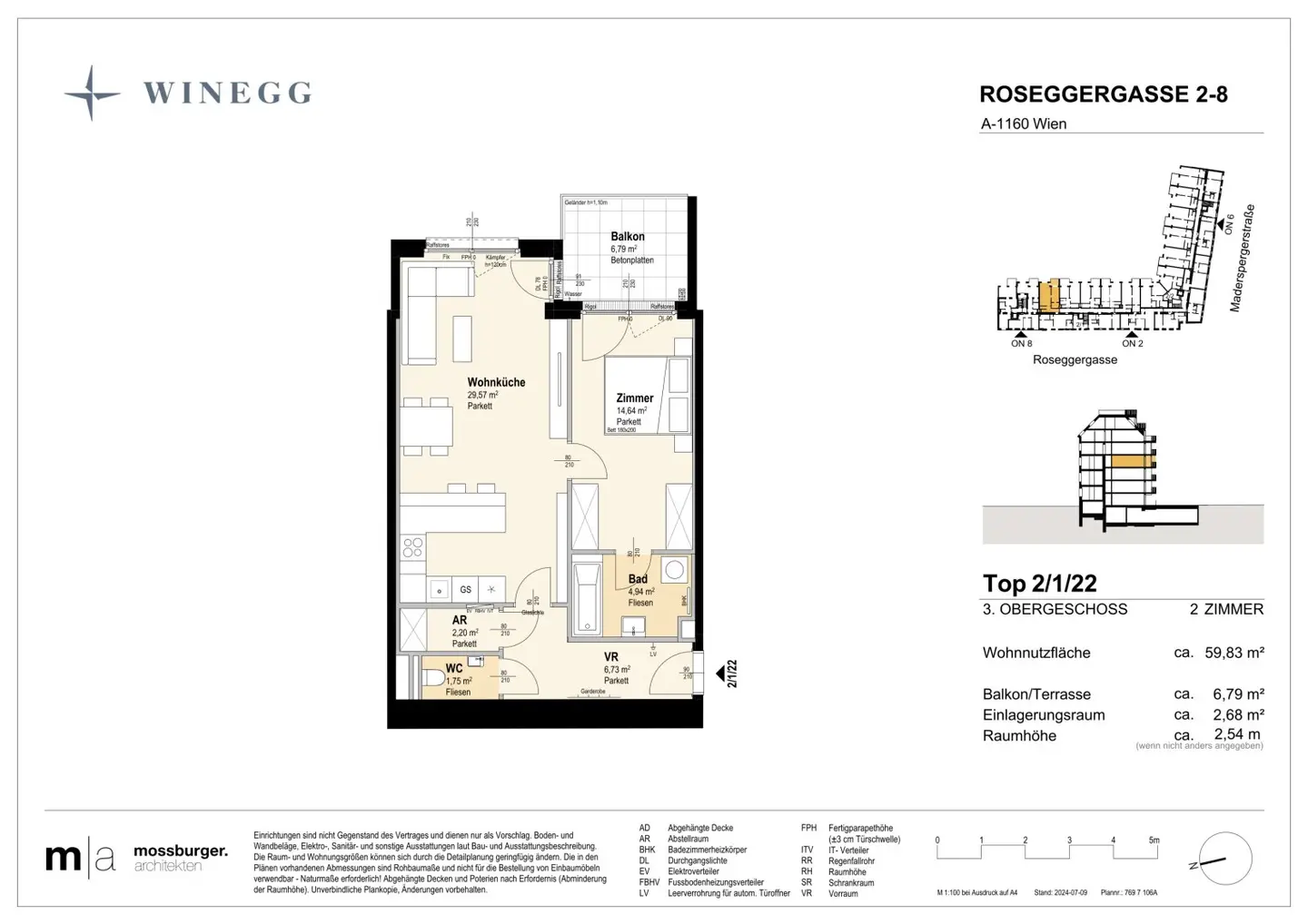 Apartment inner courtyard retreat new build