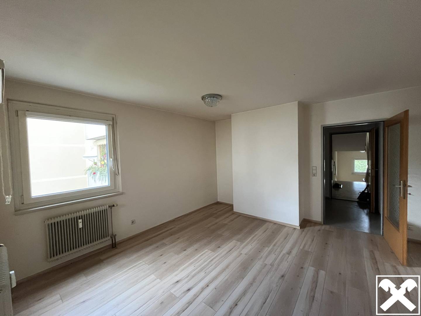 Wohnung mit Loggia in ruhiger Lage