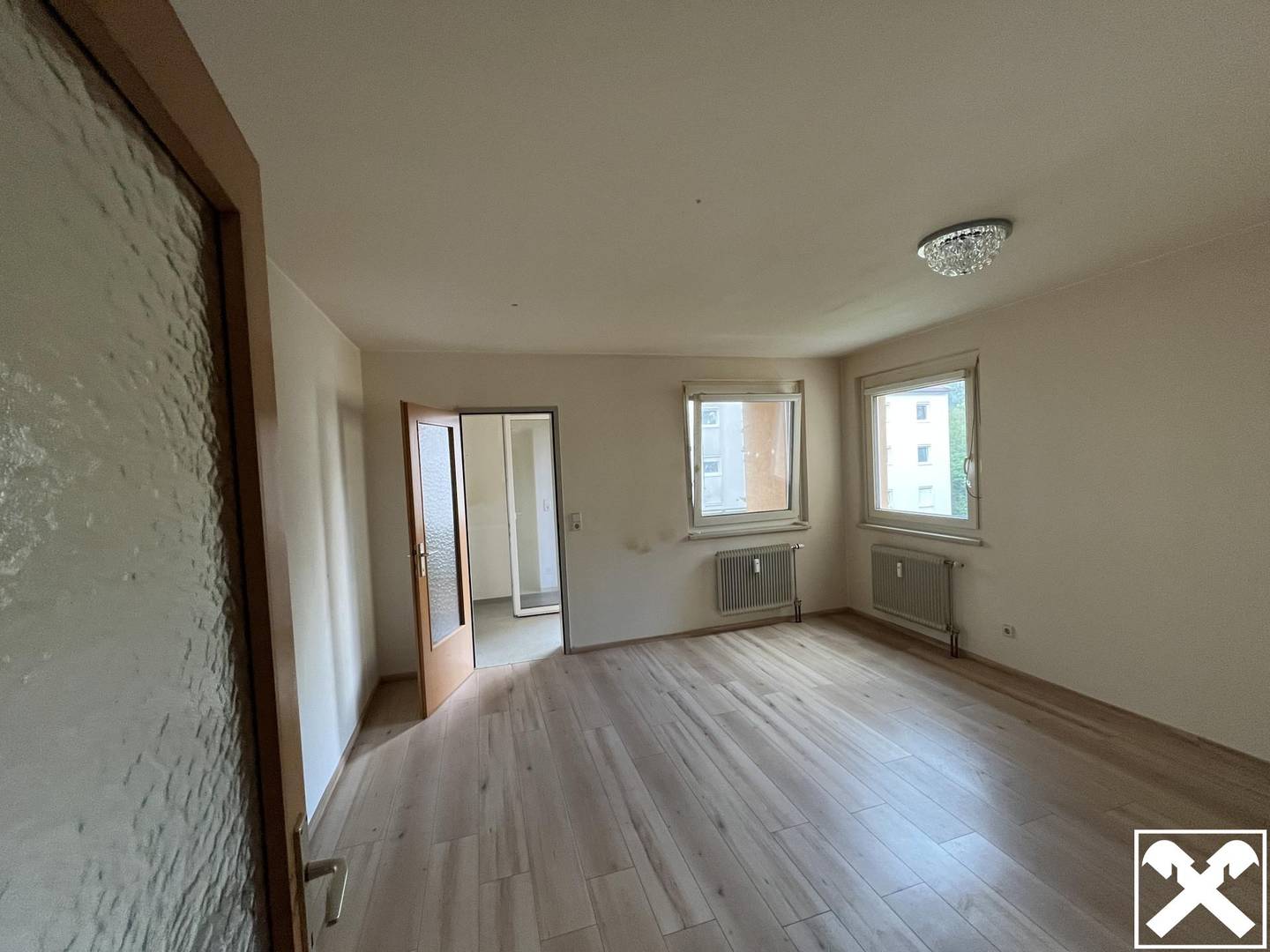 Wohnung mit Loggia in ruhiger Lage