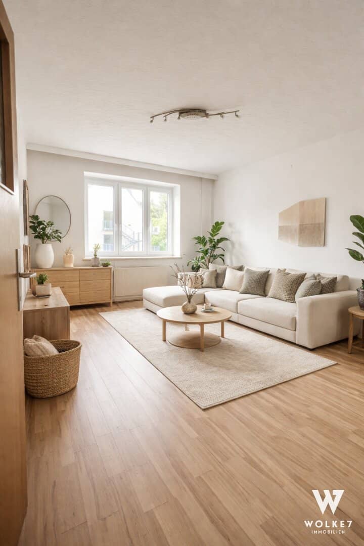 Wohnung in der Innenstadt ruhige Innenhoflage