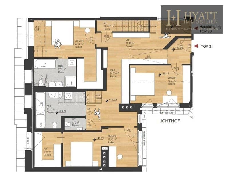 Penthouse Roof Terrace 360 Degree View