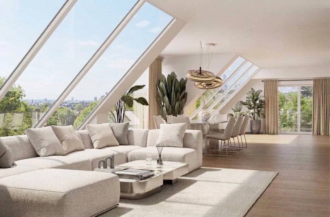 Dachgeschosswohnung Cottageviertel mit Terrasse