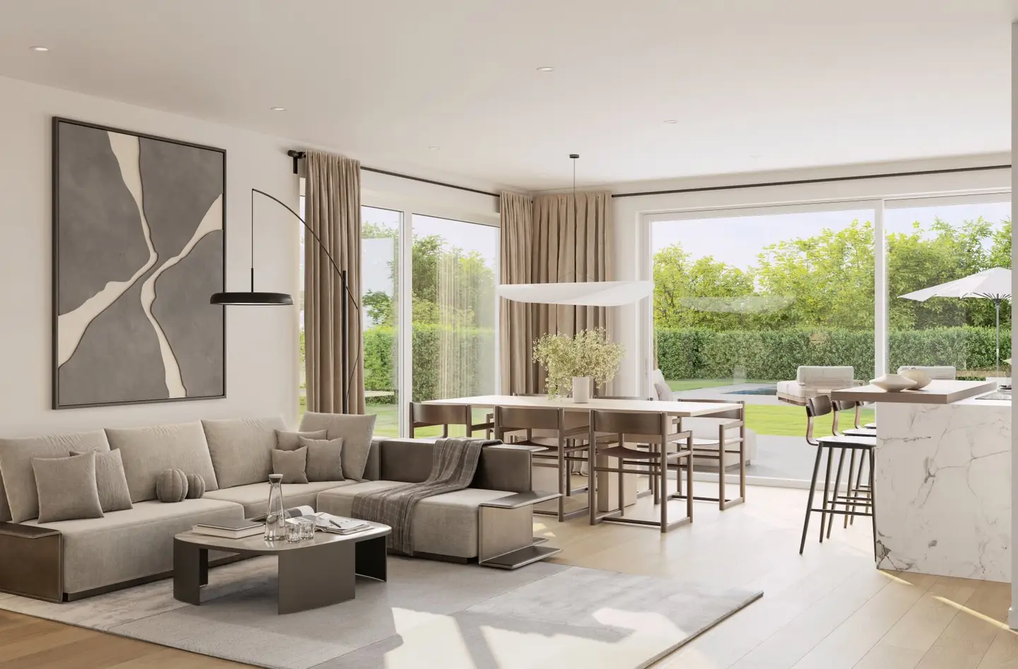 Provisionsfrei Cottageviertel Wohnung Neubau